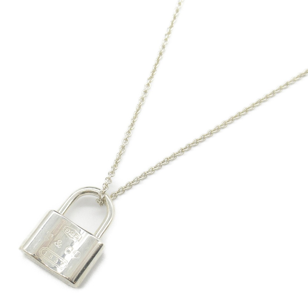Tiffany 1837 Lock Necklace Silver